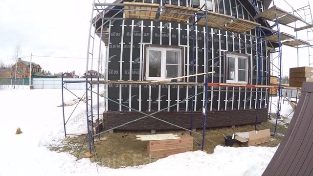 Грамотный монтаж Фасадных панелей с утеплением. смотреть онлайн