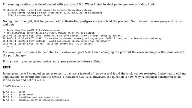 DevOps & SysAdmins: Postgres - could not create any TCP/IP sockets (2 Solutions!!) смотреть онлайн