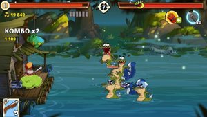 АТАКА НА БОЛОТЕ 2 #5  ИГРА ДЛЯ ДЕТЕЙ ОХОТА НА ЗОМБИ ЗВЕРЕЙ НА БОЛОТЕ SWAMP ATTACK