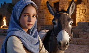 8. Бегство в Египет. Библия для детей.