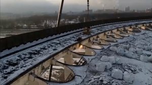 Обрушение крыши СКК Петербургский