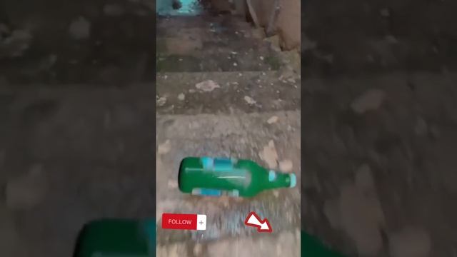 My Favourite Game. bottles roll down the stairs and break