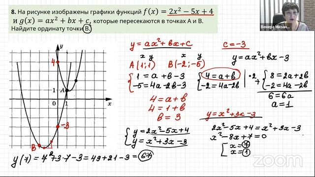 Действия с ФУНКЦИЯМИ. Задание №9 ЕГЭ по ПРОФИЛЬНОЙ математике смотреть онлайн