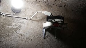 Автономное освещение в подвале