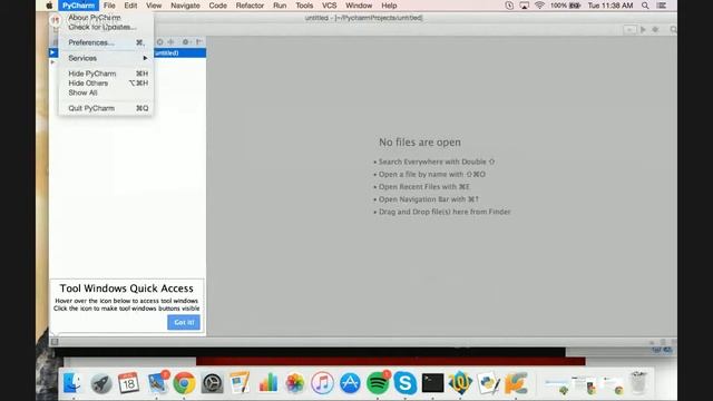 Python Setup with Eli
