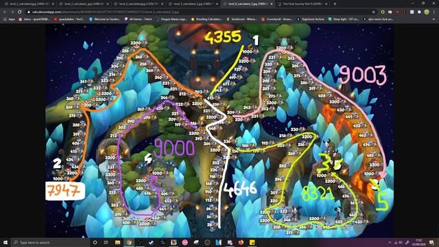 CHEAPEST CHEST PATHS Mapped for LEVEL 2 - LEVEL 6 of The Final Journey PART 2! DML #1416