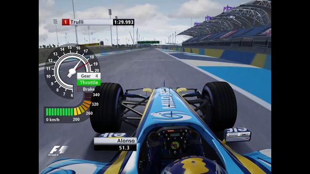 Assetto Corsa | Renault R25 Fernando Alonso Bahrain Hotlap смотреть онлайн