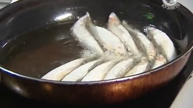 Корюшка жареная с картофелем.avi