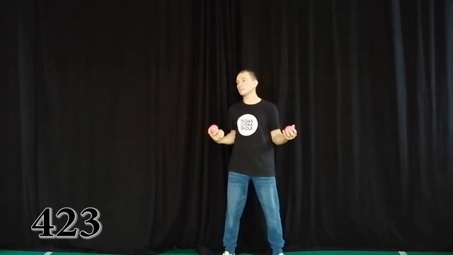 6. Вводный курс по жонглированию. Трюк с 3 мячиками - 423 смотреть онлайн