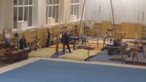Кольца. Первый юношеский разряд. Спортивная гимнастика.
