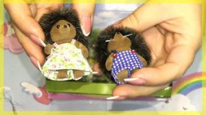Обзор игрушек Sylvanian Families Семья Ежиков