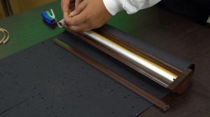 Замена ткани рулонных штор УНИ-2 на перфорацию НОЧНОГО ГОРОДА