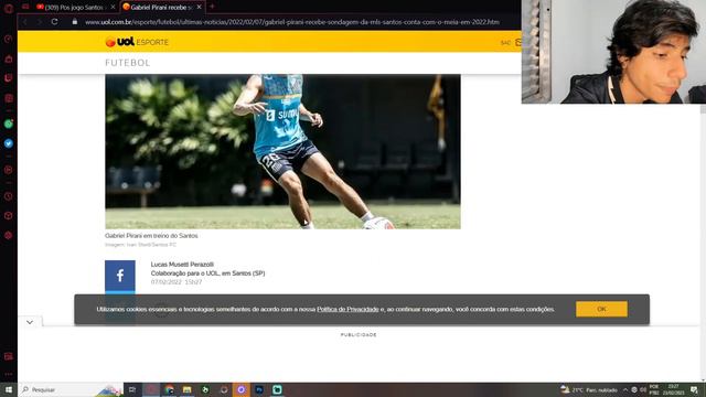 Gabriel Pirani é do Fluminense - Entenda como isso afeta o Santos смотреть онлайн