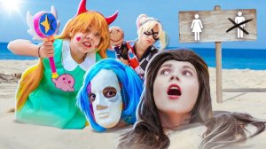 24 ЧАСА на ПЛЯЖЕ ПОДКАТЫВАЕМ к ДЕВЧОНКАМ! АНИМЕ на ПЛЯЖЕ в реальной жизни!