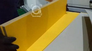 Оборудование для резки переплетного картона KL 1300A. Тест на картоне 4 мм