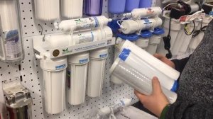 Подбор и замена первых трех ступеней фильтра обратного осмоса