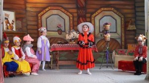 Театрализованная постановка фрагмента сказки С.Я.Маршака "Кошкин дом"