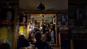 'Blues Connotation' Tom Ford, Jon Thorne & Chris Jones Jazz Trio live @ Sounds + Grounds