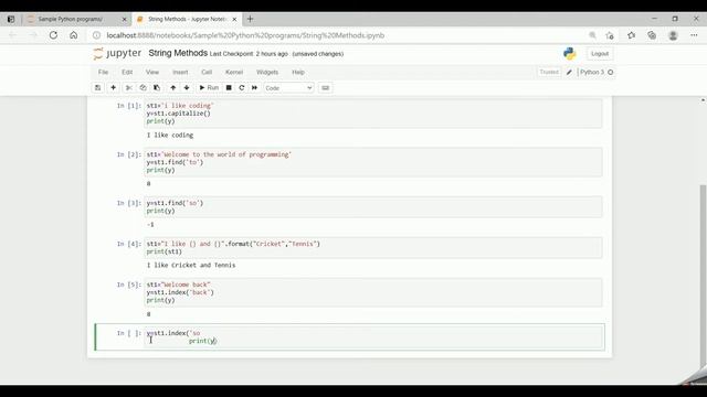 PP_8 : BUILT IN FUNCTIONS IN STRINGS смотреть онлайн
