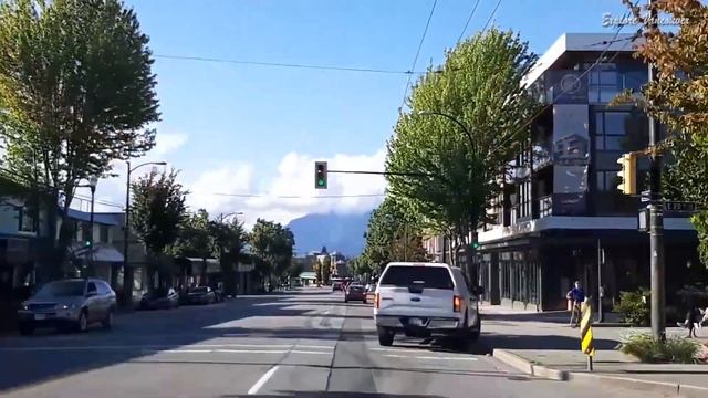 Driving Main Street, Vancouver British Columbia Canada | Vancouver City Tour | Life in the City смотреть онлайн
