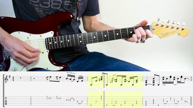 Jimi Hendrix - Hey Joe (Guitar Lesson With TAB & Score)🎸 смотреть онлайн