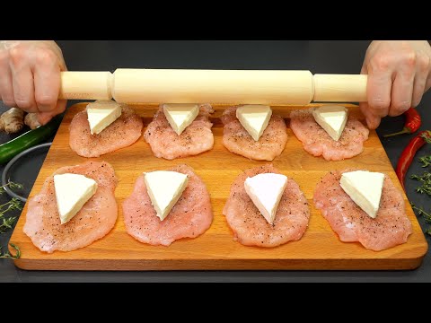 Сочные куриные рулетики?