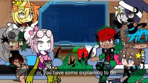 SB react to glammike au||spelling mistakes||bad grammar?||lots of mistakes||glammike au (obviously)