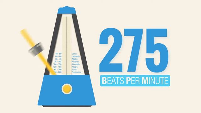 275 BPM Metronome | The BLuetiFuLL MeTRoNoME смотреть онлайн
