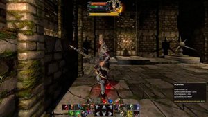 The Fall of the Dungeon Guardians Enhanced Edition. ч1. уровень 1-2. Древний рыцарь