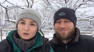 ЖИВЕМ ОДНИ В ДЕРЕВНЕ. УТЕПЛИЛ ВСЕ ДВЕРИ, ОТКОПАЛИСЬ ОТ СНЕГА И ПОЛУЧИЛИ НОВОГОДНИЙ ПОДАРОК