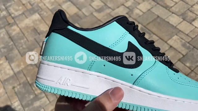 Nike Air Force 1 Tiffany & Co. 1837 смотреть онлайн