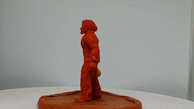 Лепка из пластилина. Аниме из полимерной глины. Лепка Izo Motobe. Манга боец баки лепка. смотреть онлайн