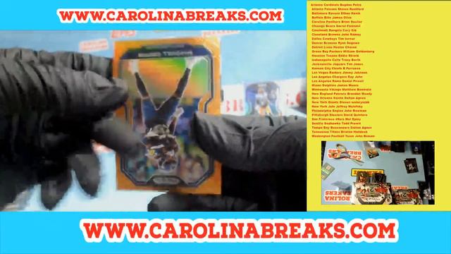 2020 PANINI PRIZM FOOTBALL HOBBY 6 BOX 1/2 CASE #1 - Pick Your Team - Carolina Breakers смотреть онлайн