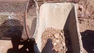 Сеялка для песка . Насадка для бетономешалки