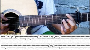 Billie Eilish | Lovely | (Guitar Fingerstyle Tutorial) | Tabs