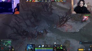 dasha228play учит играть бебрину в dota 2