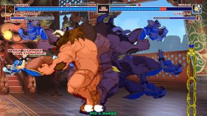 Minotaur & Kuromaru VS Chun Li & Mai Shiranui (Sensual)