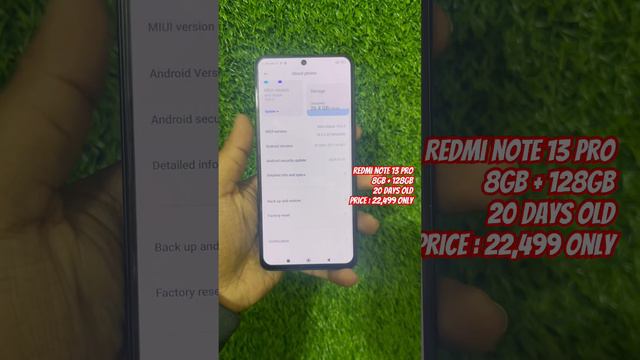 Xiaomi Redmi Note 13 pro  #redminote13pro #preownedphones #secondhandtech #budgetphones #dimapur