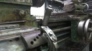Реставрация ручки Нортона на токарном