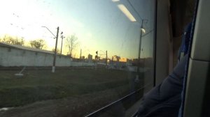 Поездка на электропоезде Ласточка ЭС2Г-131 от станции Каланчёвская до станции Трикотажная