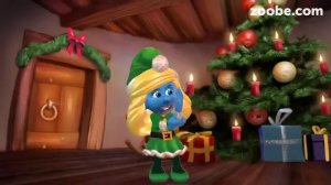 новый год  смурфики