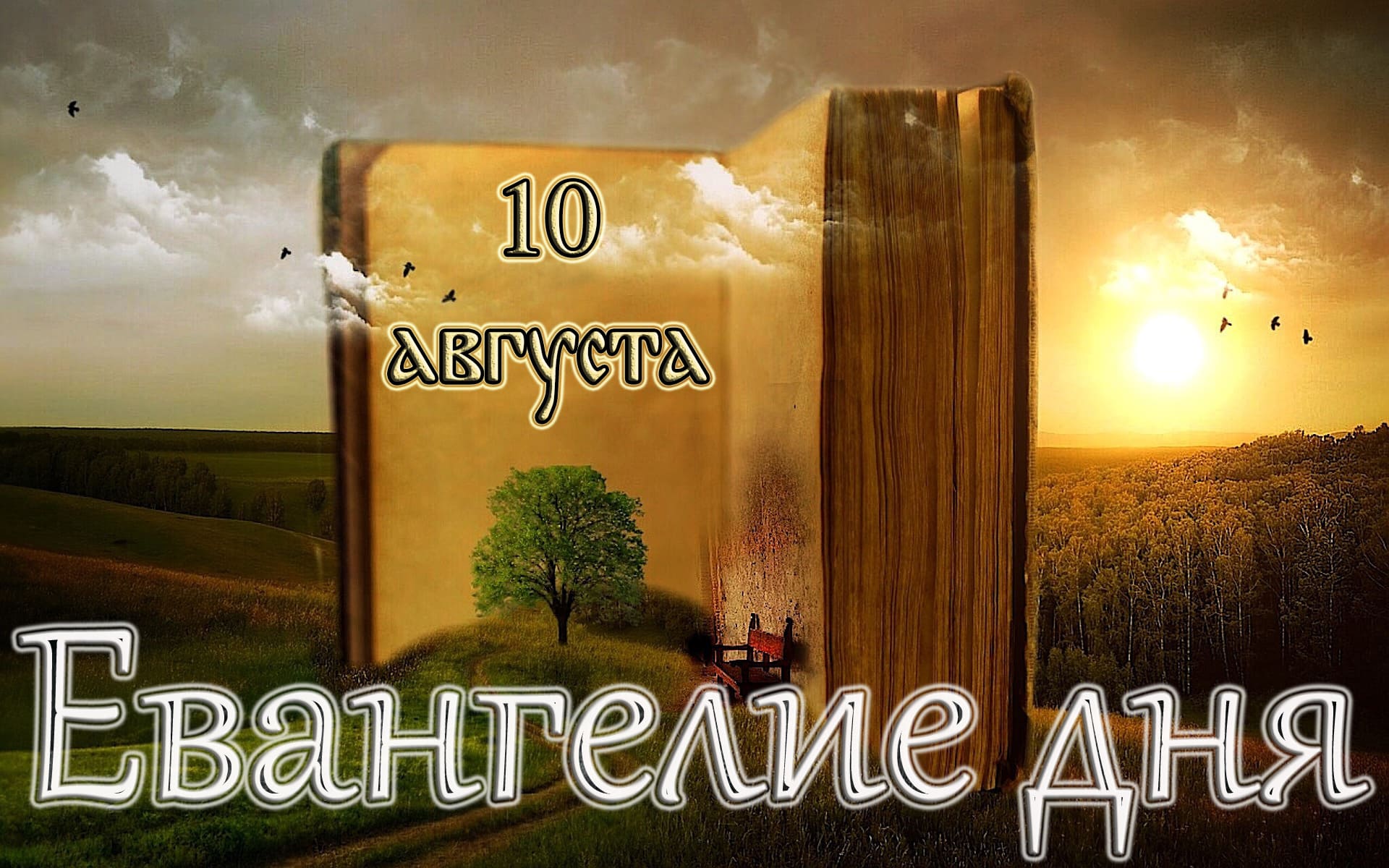 Евангелие и Святые дня. Апостол. Смоленской иконы Божией Матери, именуемой «Одигитрия». (10.08.22)