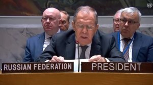 Выступление С.Лаврова в ходе открытых дебатов Совета Безопасности ООН, Нью-Йорк, 24 апреля 2023 года