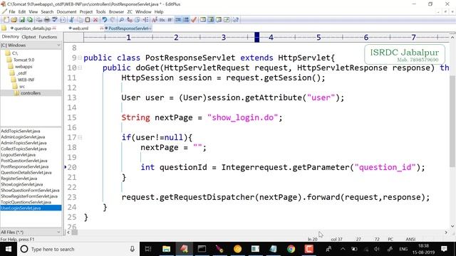 OTDF a Partial Project Implementation using Servlet & JSP ~ Part - 21 смотреть онлайн