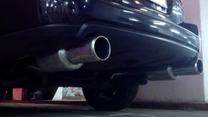 Subaru Outback 2.5xt STI Genome exhaust