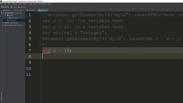 Data types in javascript with examples