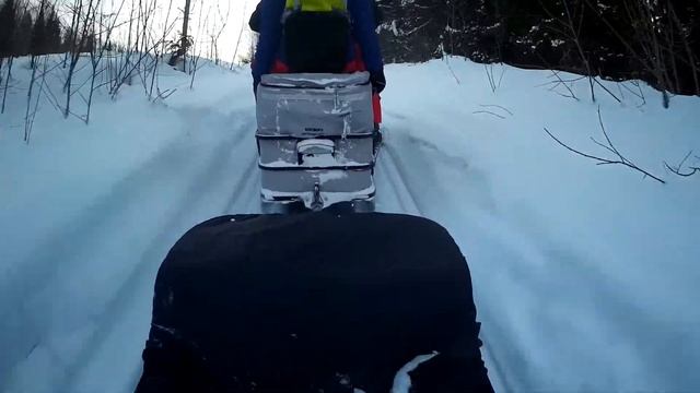 Рюминатор. Небольшой снегоходный тур смотреть онлайн