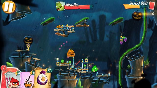 Angry Birds 2 - Boss Battle (King Pig) смотреть онлайн