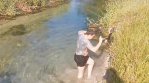 река Ижора в посёлке Пудости ч.4