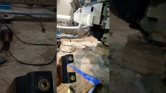 Подгонка крепления бинара 5 с на короллу 140